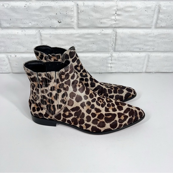 Rebecca Minkoff Shoes - REBECCA MINKOFF Madysin Cheetah print pointed toe chelsea boot